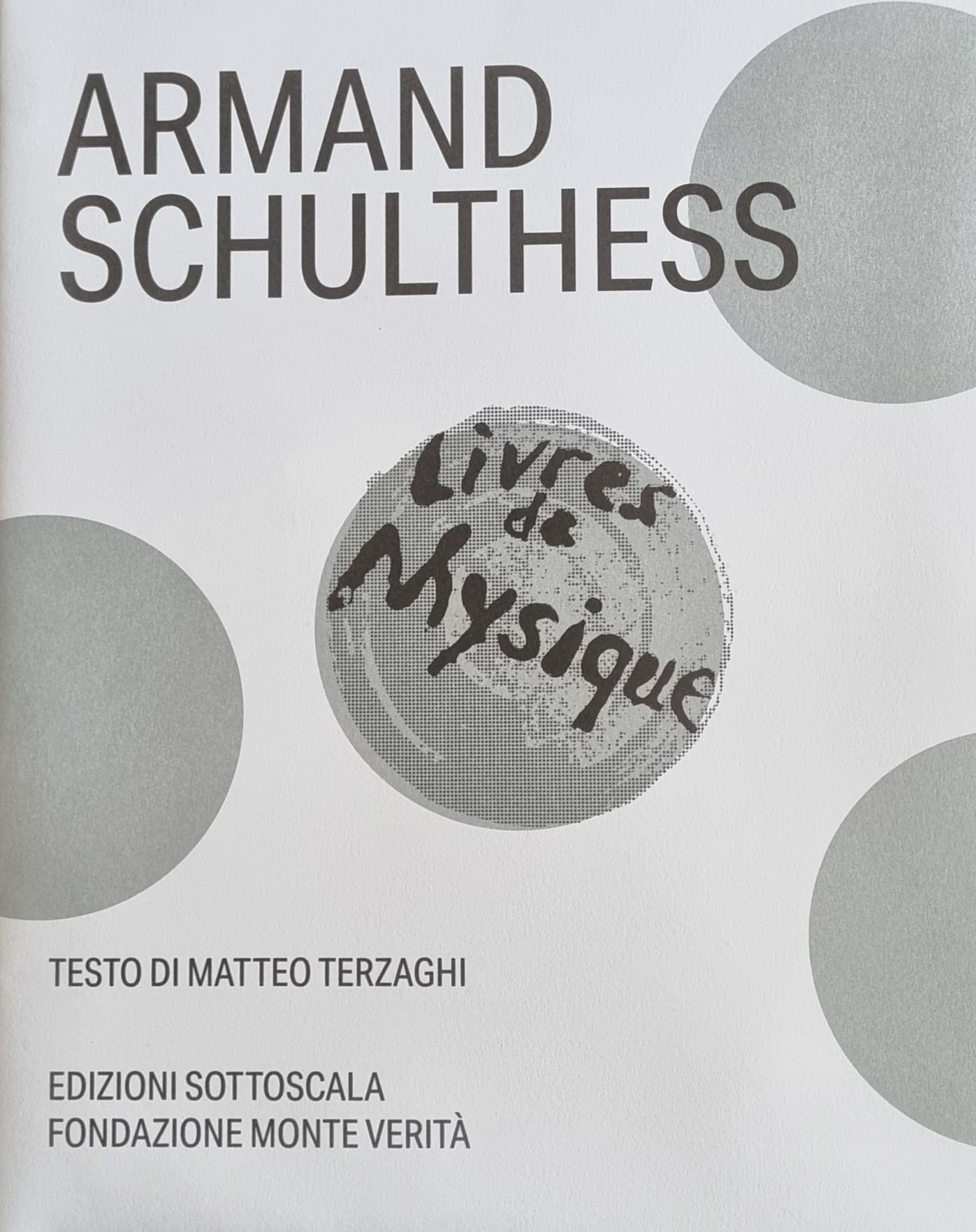 Armand Schulthess - Livres de Mysique (Poster)