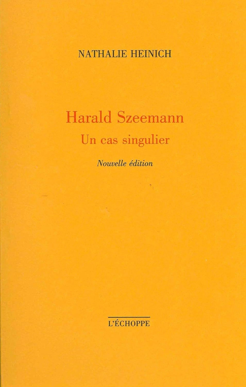Harald Szeemann. Un cas singulier