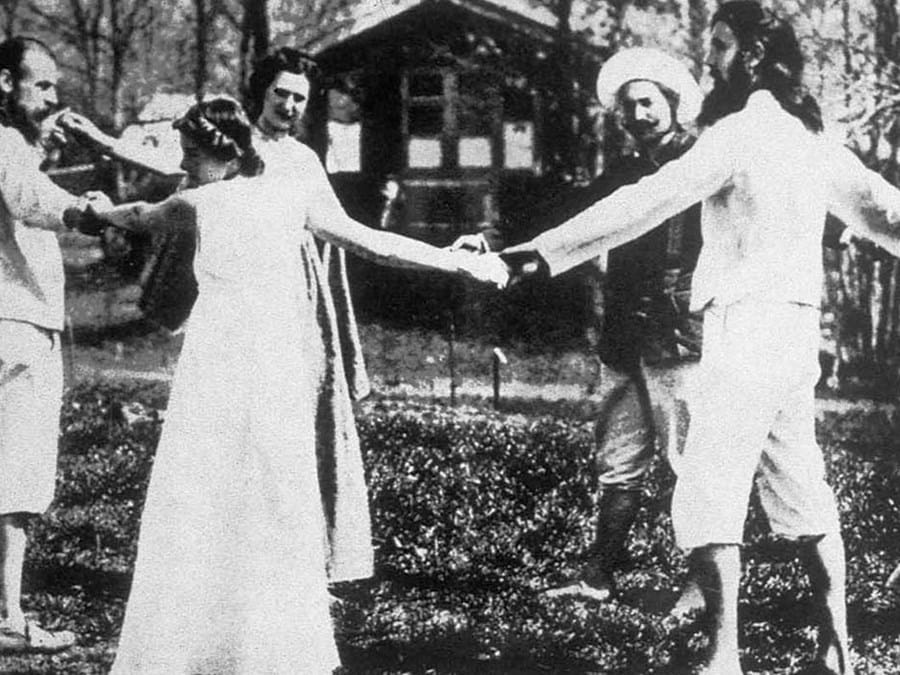 Eurythmy exercises at Monte Verità, 1904