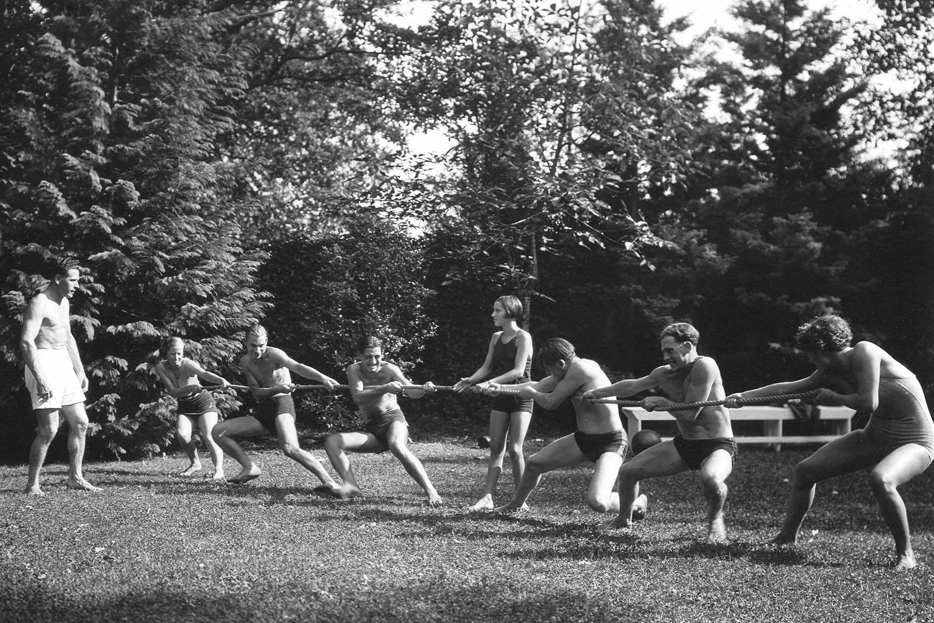 Gymnastic exercises, 1926